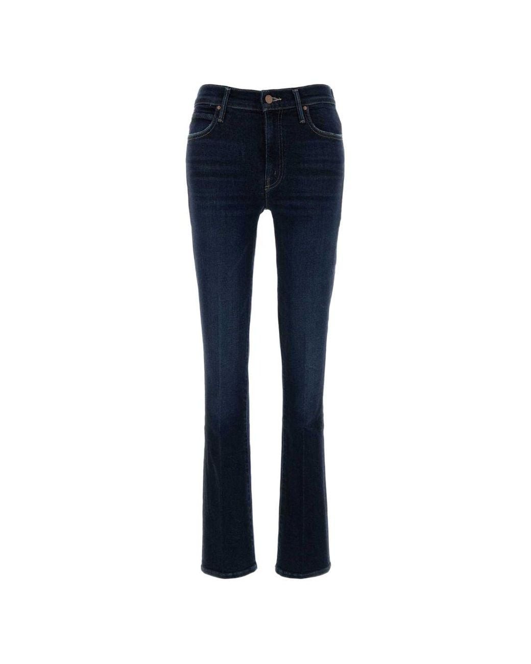Mother Blue The Rascal Skimp Denim Jeans