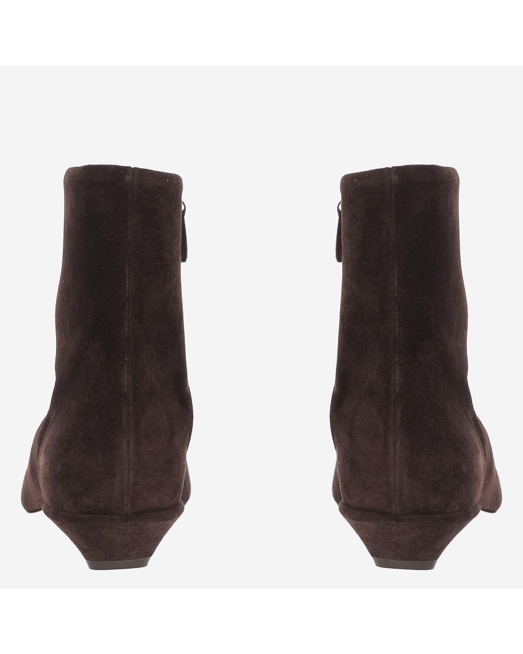 Paris Texas Brown Ankle Boots Bettina Leather