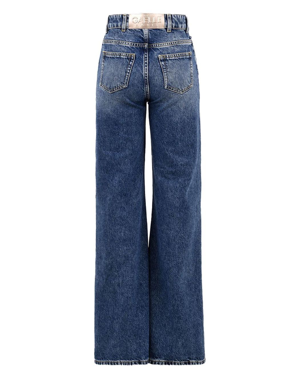 Gaelle Broek Blauw in het Blue