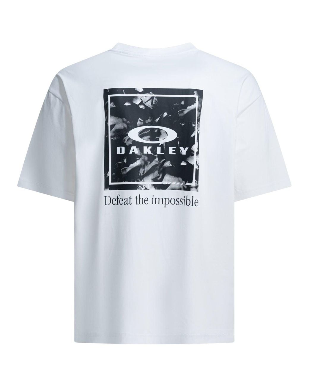 Oakley White "O Tech" Crew Neck T Shirt