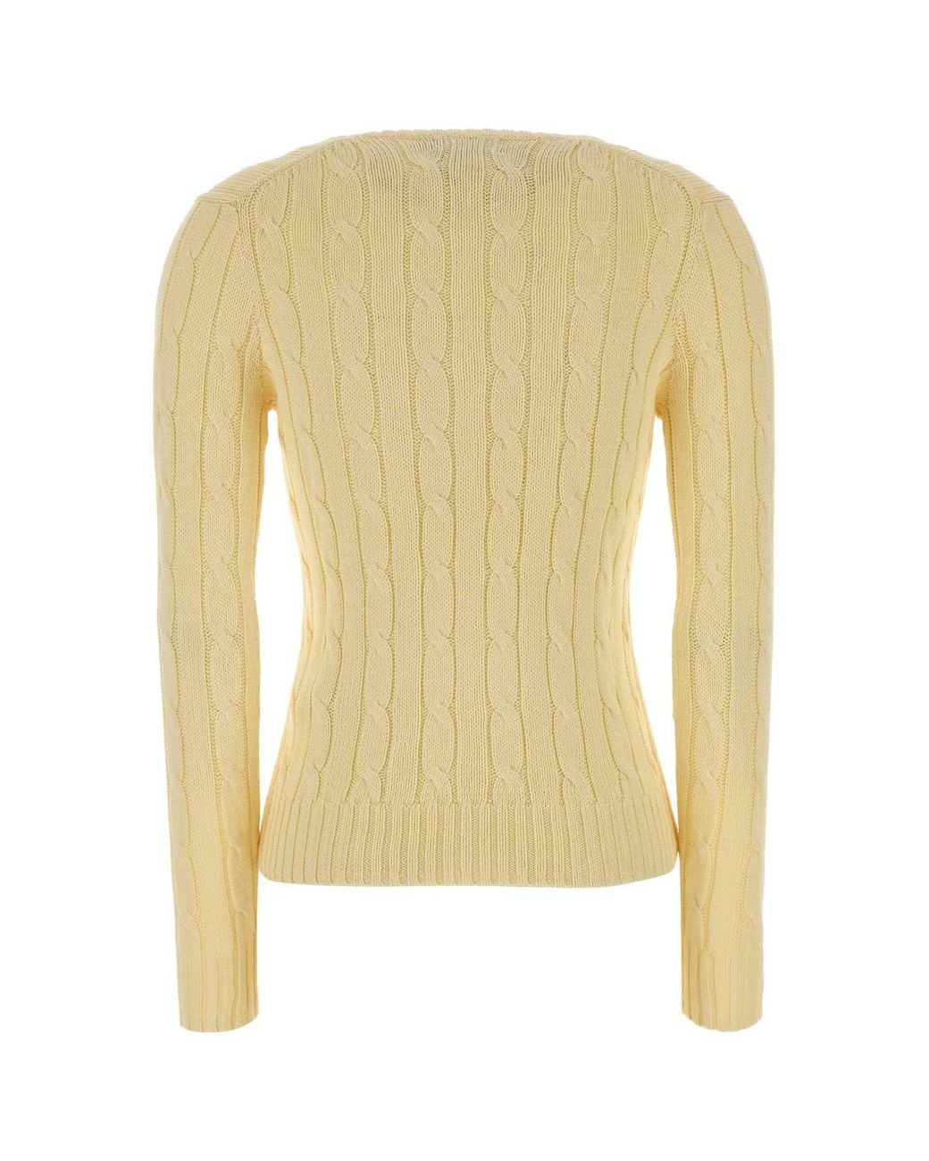 Polo Ralph Lauren Yellow Kimberly-Long Sleeve-Pullover
