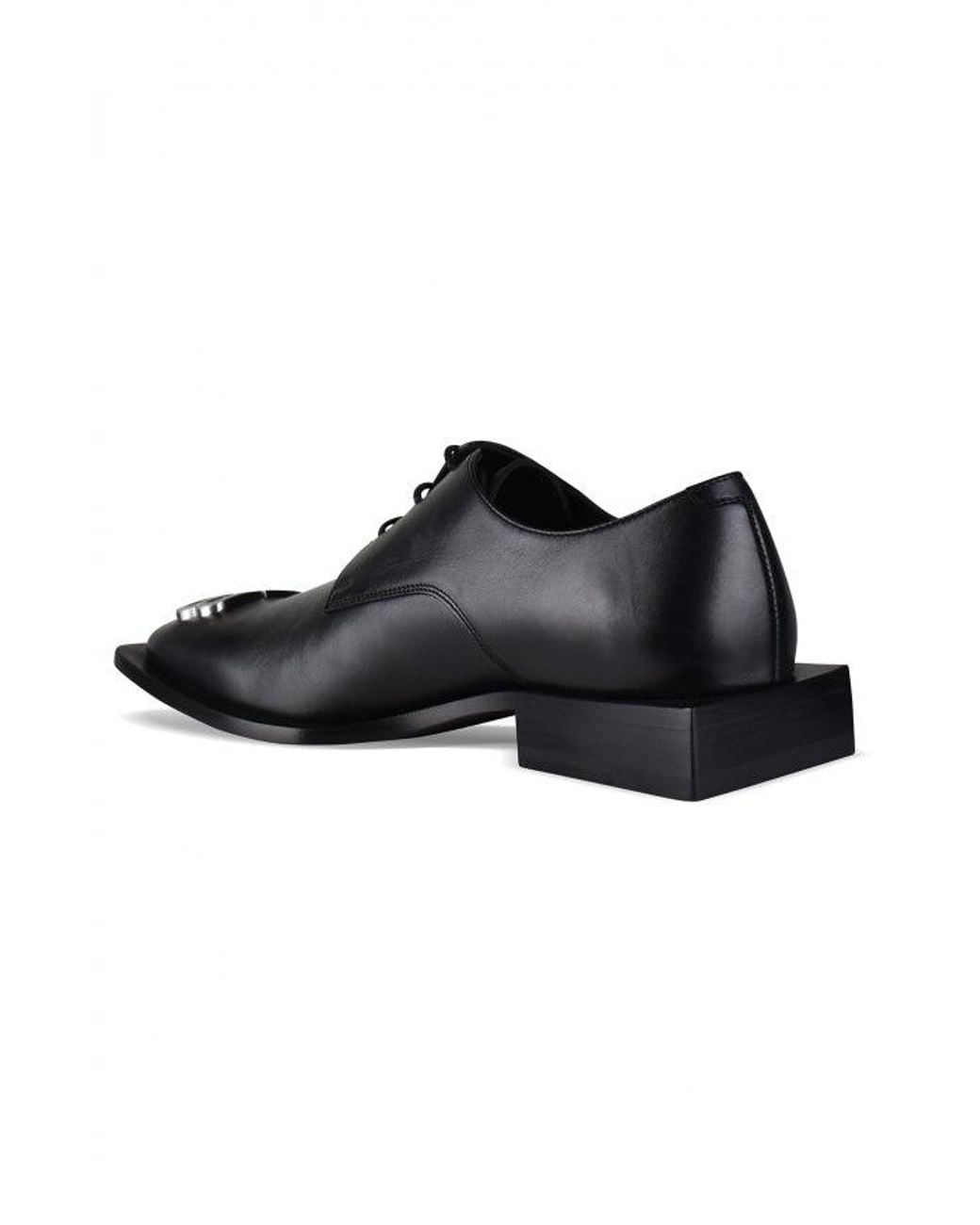 Balenciaga Black Derbies