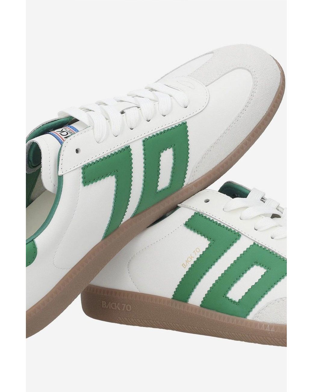 Back70 Sneakers Wit in het Green