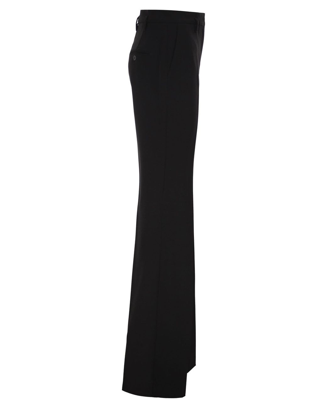 Max Mara Black Maxmara Studio Alabama – Flared Trousers