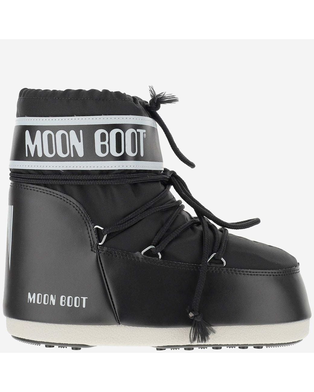 Moon Boot Black Icon Low Ankle Boots