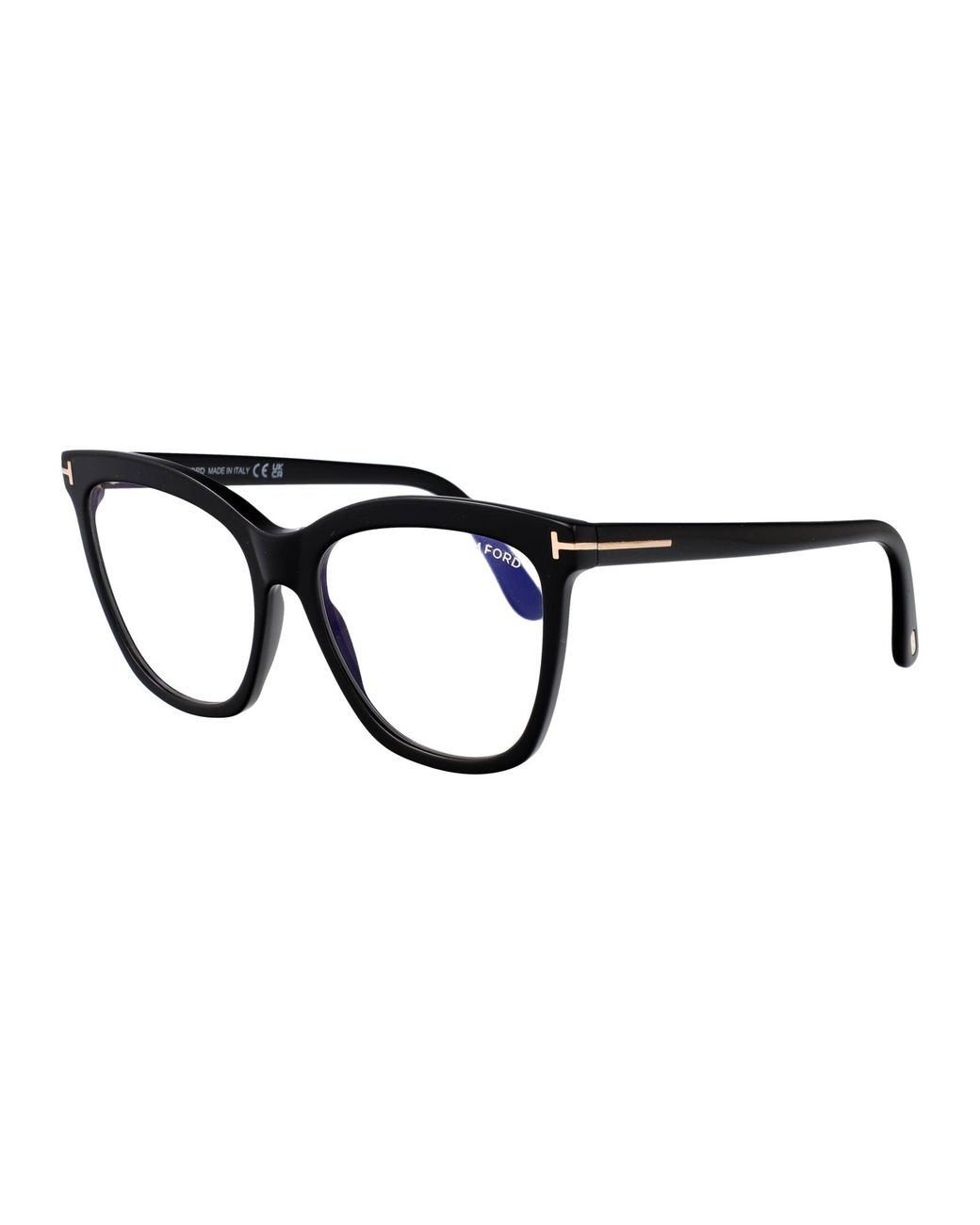 Tom Ford Black Acetate Optical Glasses