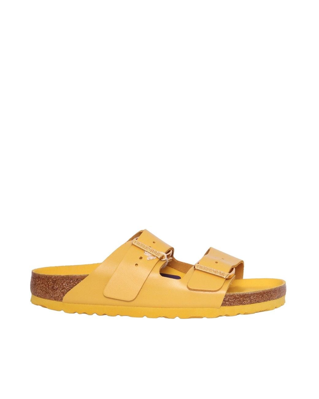 Birkenstock Metallic Arizona Hex Ochre, Amalfi Natural Leather, S