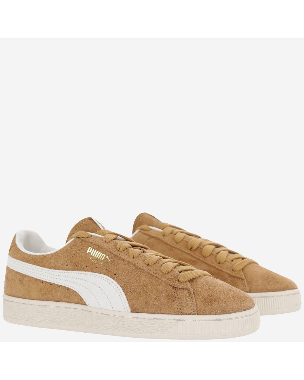 PUMA Brown Charles F. Stead V Suede Sneakers