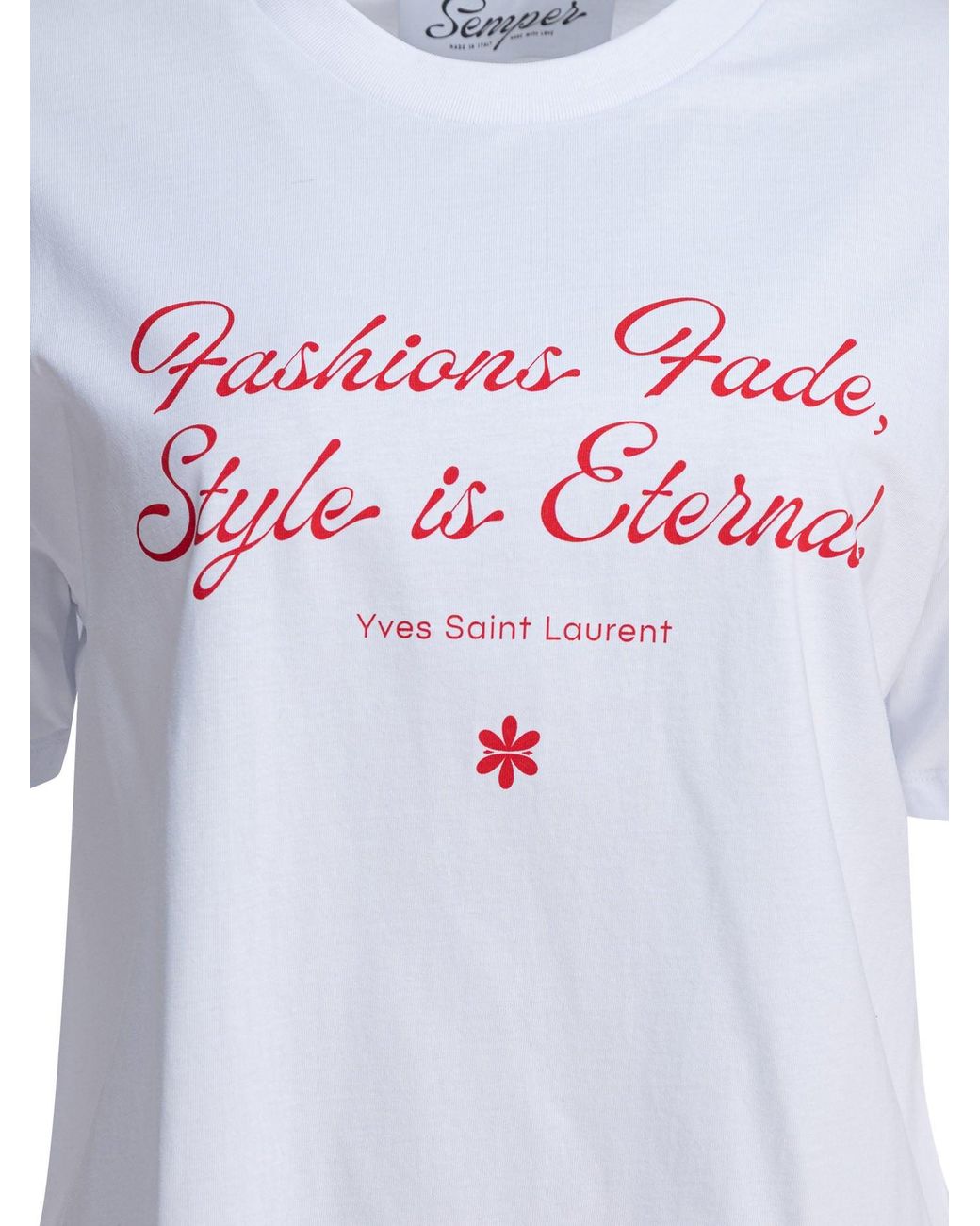 Semler Sempre T-shirts in het White