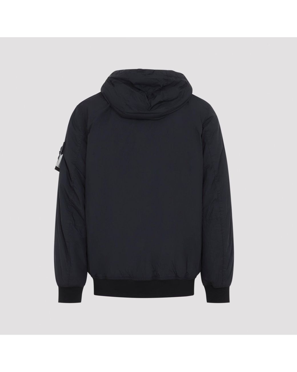 Stone Island Blue Bomber Jacket for men