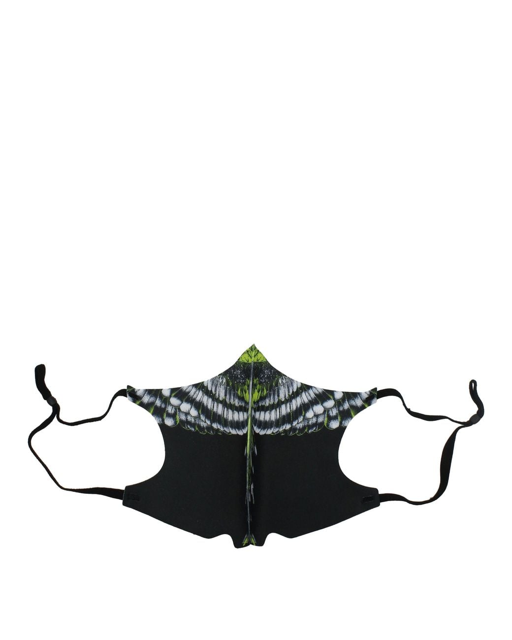 Marcelo Burlon Black Mascherine Uomo Tessuto Multicolore