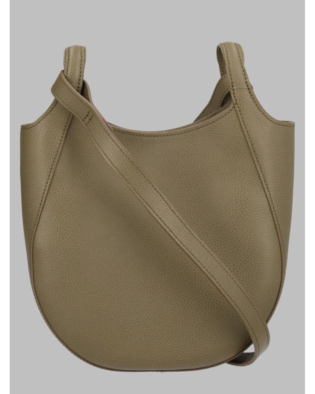 Longchamp Green Long-Handle Leather Crossbody Bag, Made