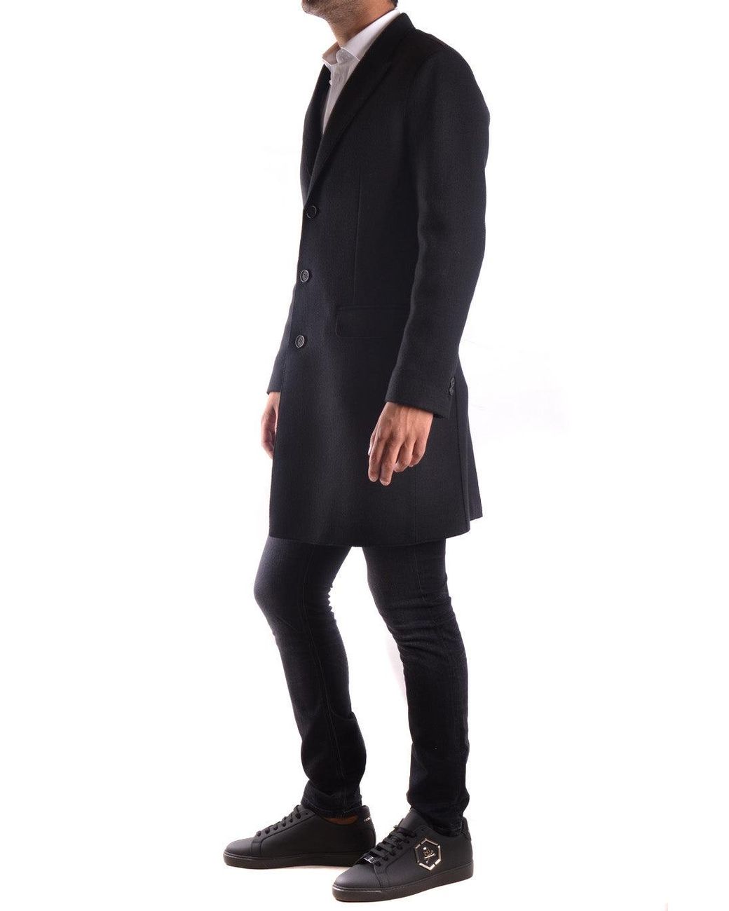 Neil Barrett Black Coat for men