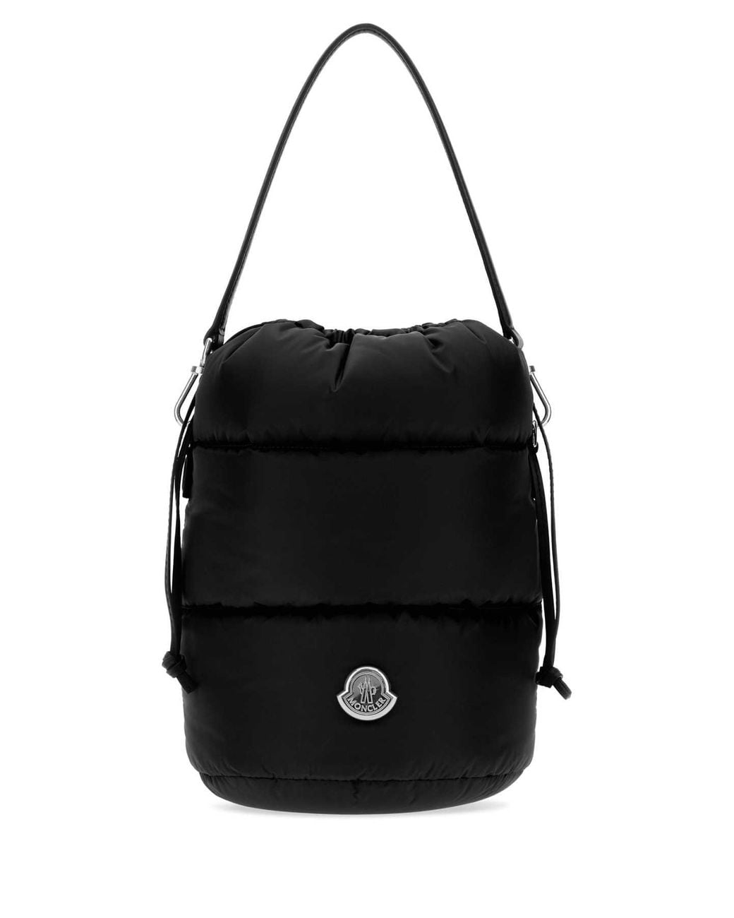 Moncler Black Nylon Caradoc Bucket Bag