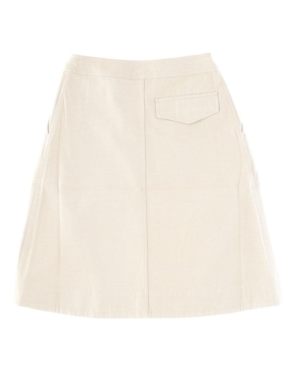 Margaret Howell Natural Midi Skirt "mhl"