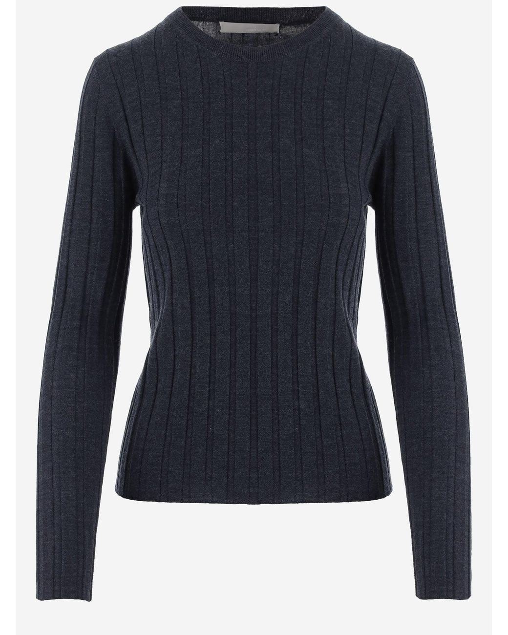 Allude Blue Wool Sweater