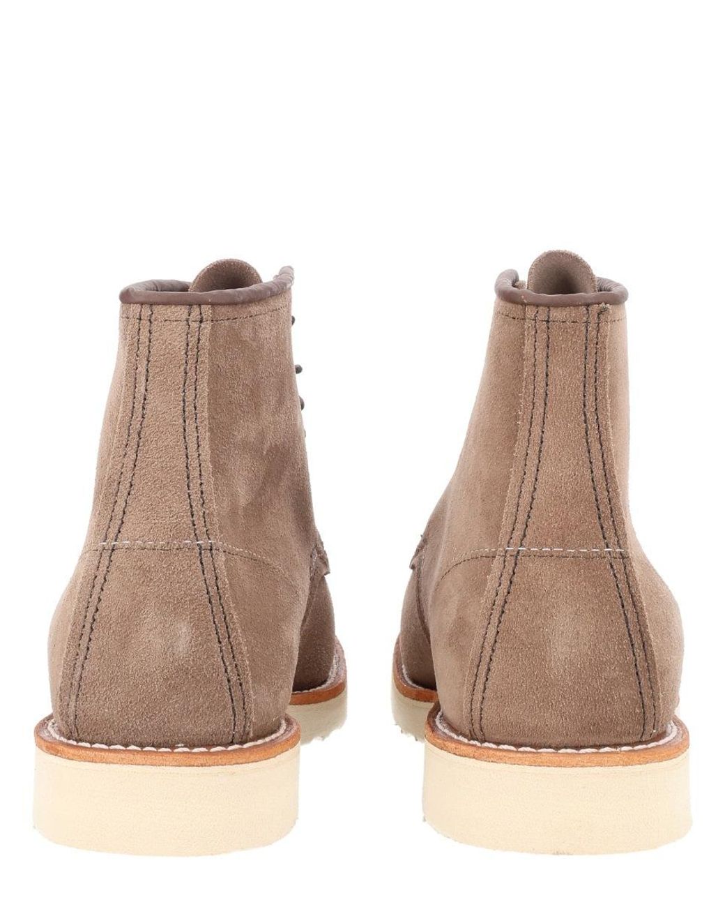 Red Wing Brown Classic Moc Toe Boots For for men