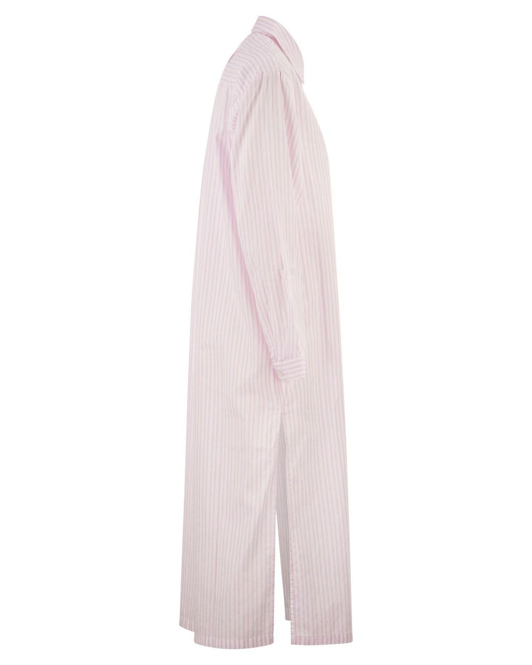 Mc2 Saint Barth Pink Long 'Shirtdress' Shirt