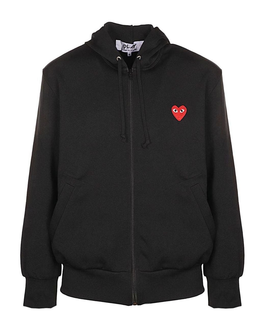 Comme des Garçons Black Heart Cotton Hoodie