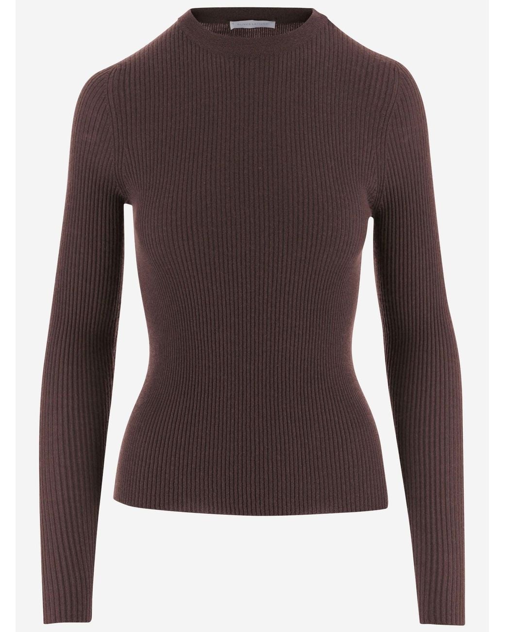 Oliver Lattughi Brown Cashmere Sweater