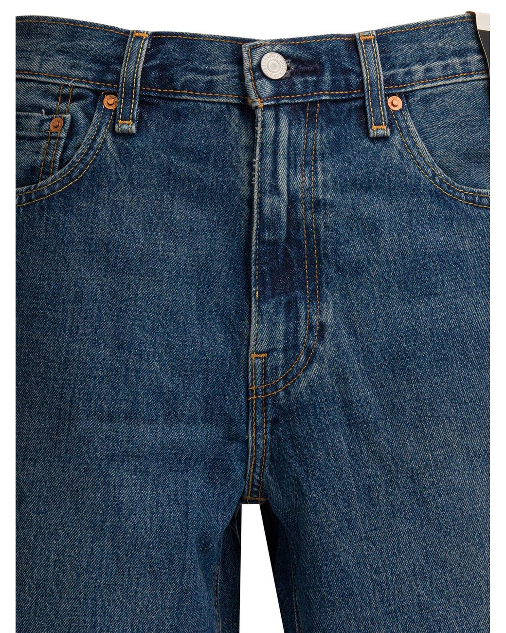 Levi's Blue "468 Stay Loose" Shorts for men