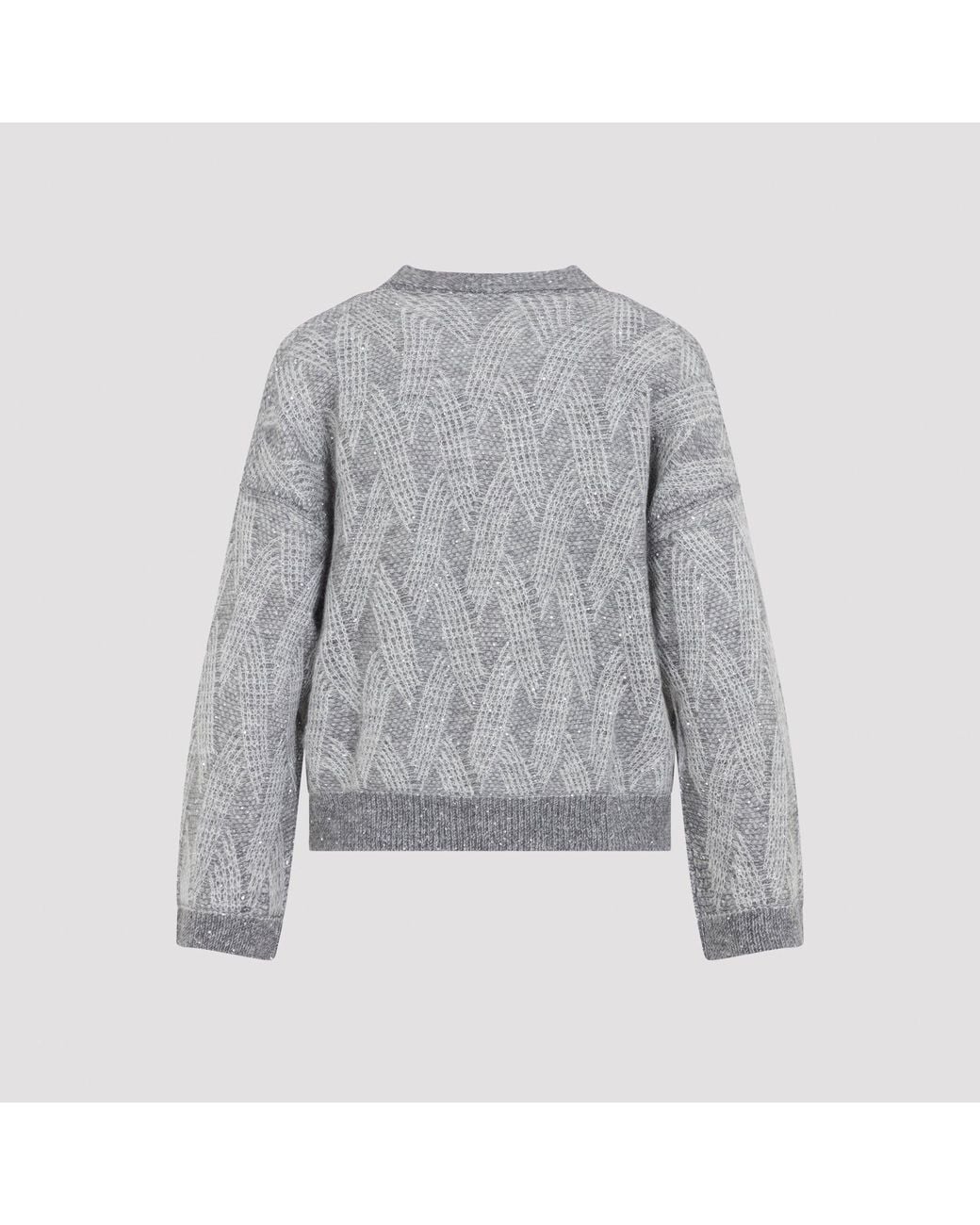 Peserico Gray Grigio Eclisse Cardigan