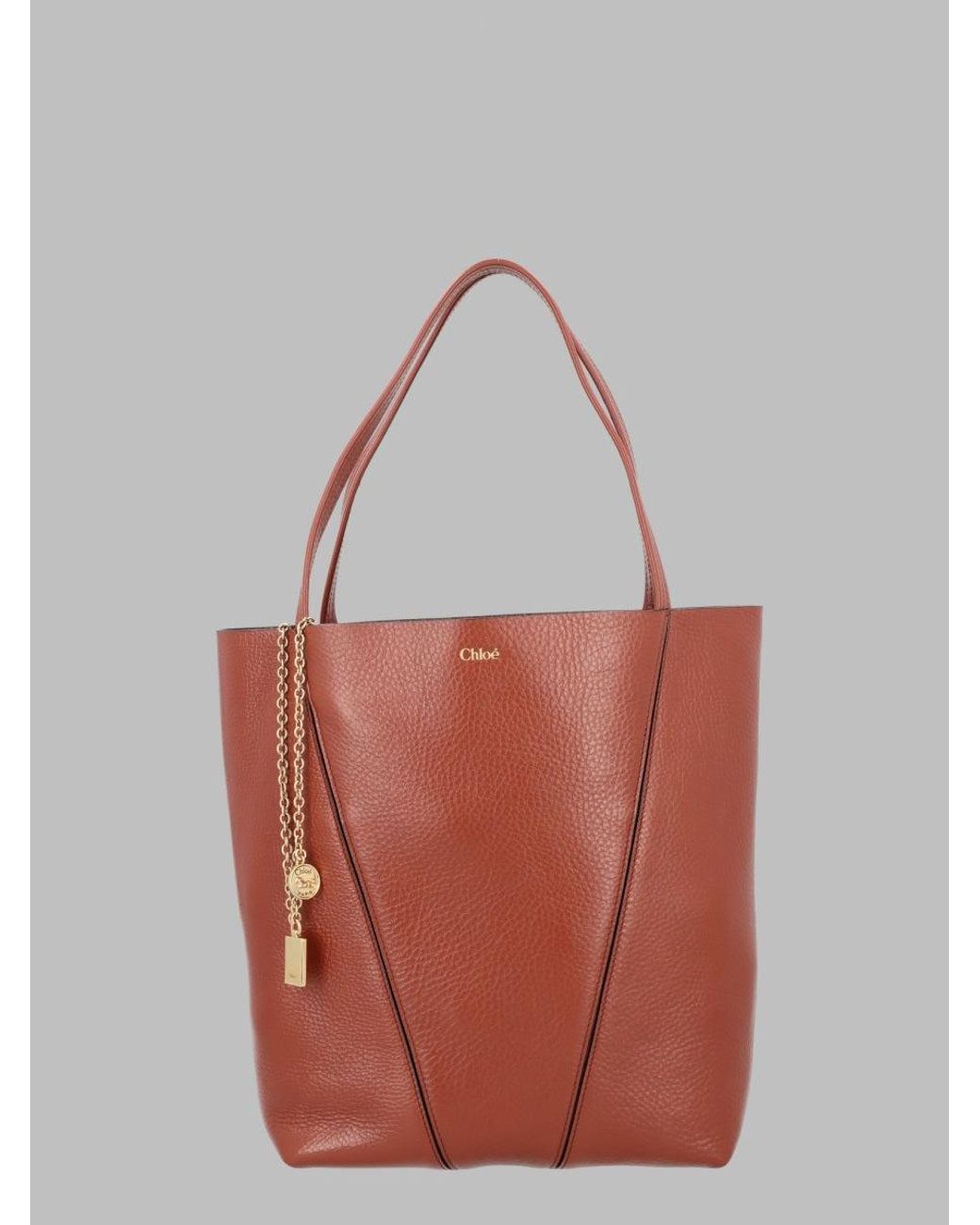 Chloé Red Chloé Borsa "Spin"