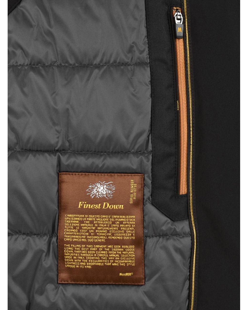 Moorer Black Jackets