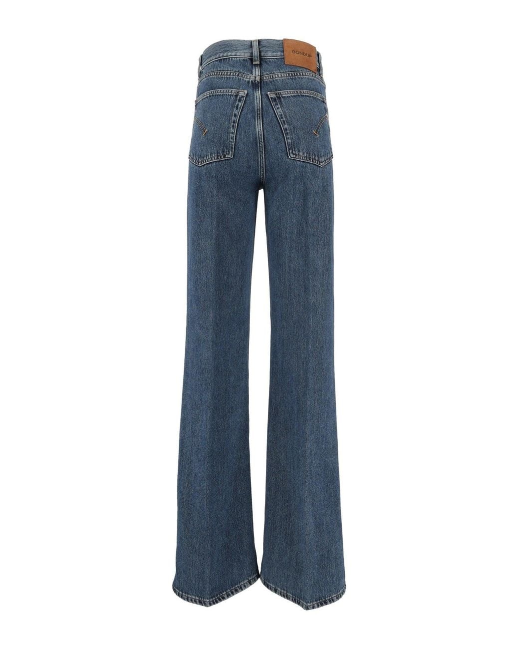 Dondup Blue Pantalone Amber
