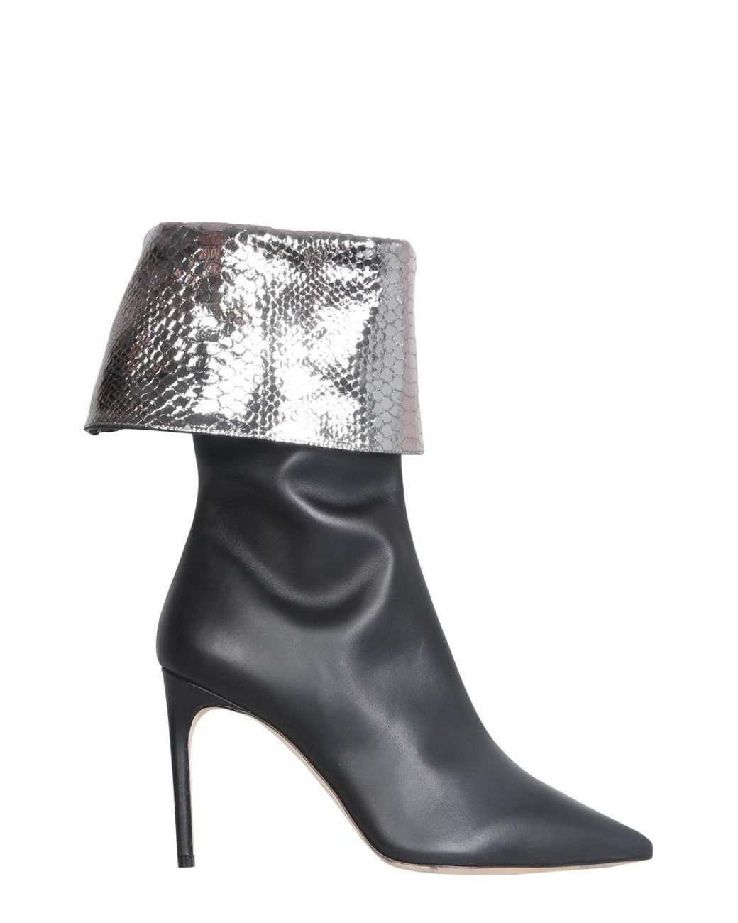 Giannico Black Victoria Boots