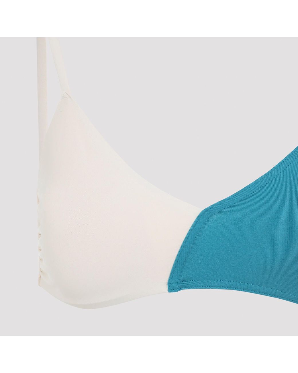 Eres Blue Dualite Polyamide Bikini Bra
