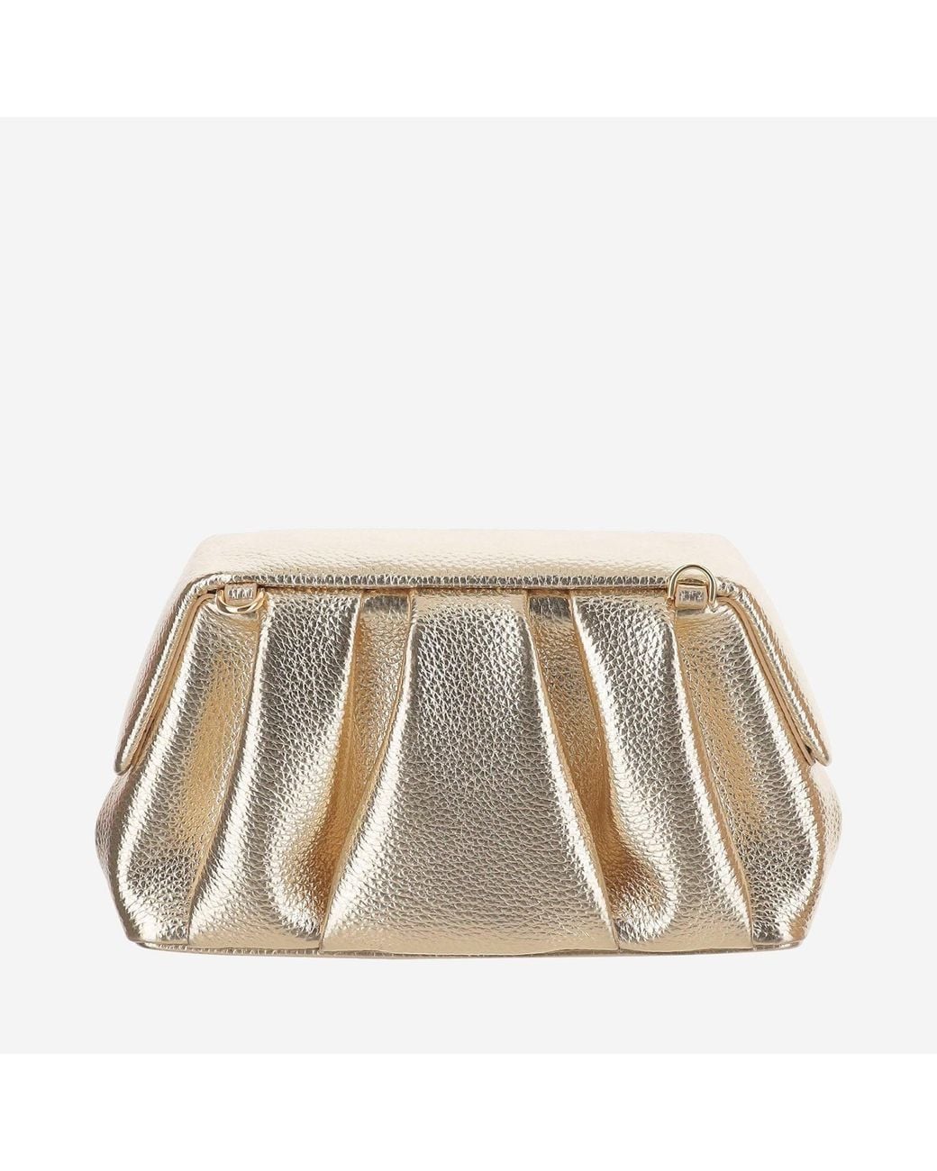 THEMOIRÈ Metallic Vegan Fabric Bag