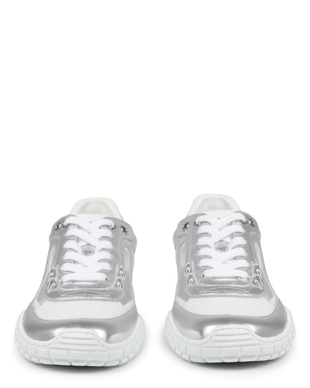 Dior White Dior Sneaker Con Logo