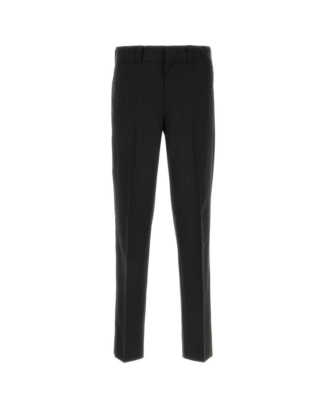 Prada Black Wool Blend Pant for men
