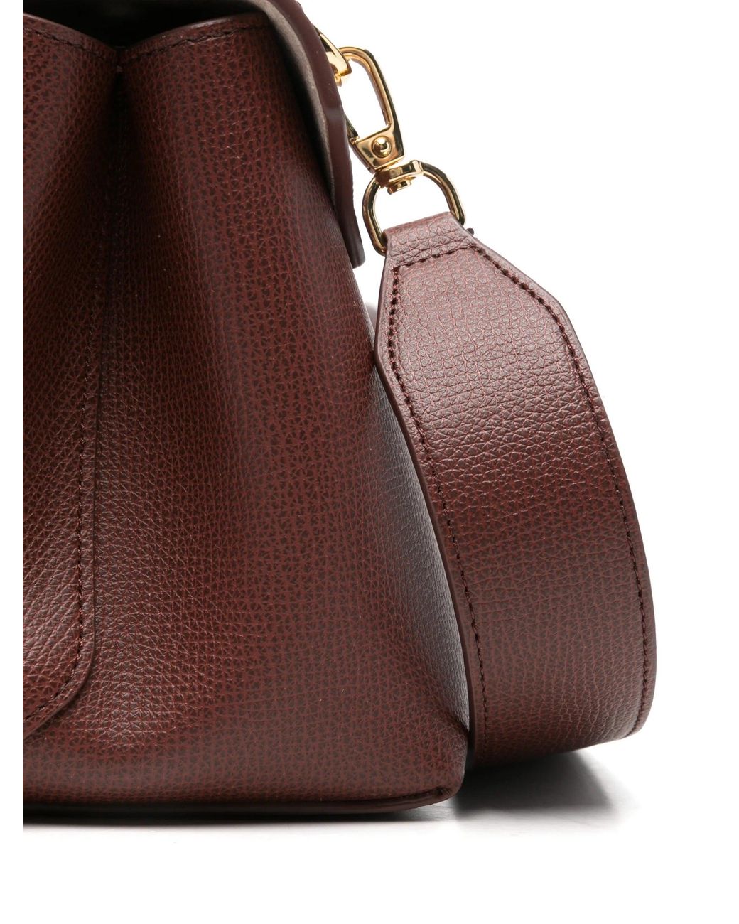 Emporio Armani Brown Top Handle Bag