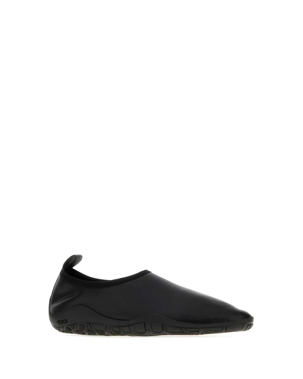 Jil Sander Black Nappa Leather Elbe Ballerinas