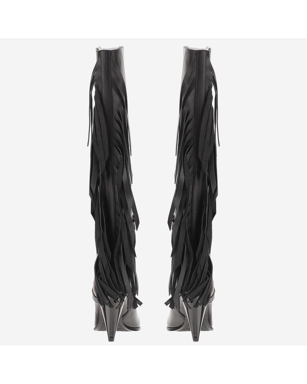 Pinko Black Boots Vane 03 Leather