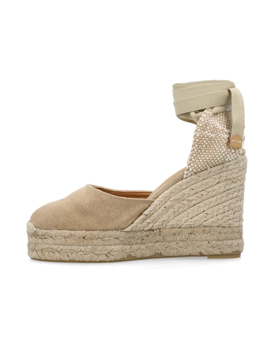 Castaner Natural Carina 8 Wedge Espadrilles