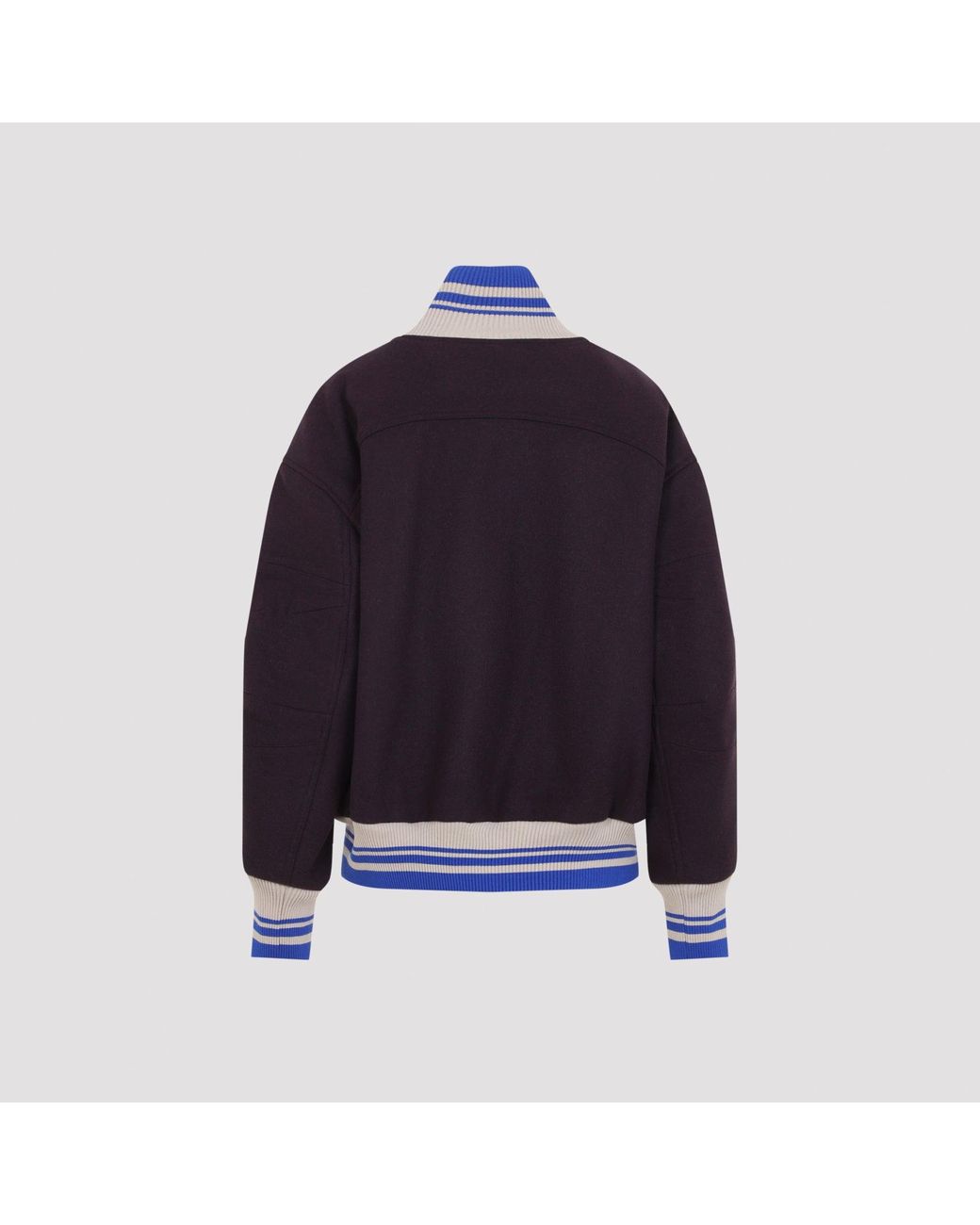 Dries Van Noten Blue Valdi Bomber Jacket