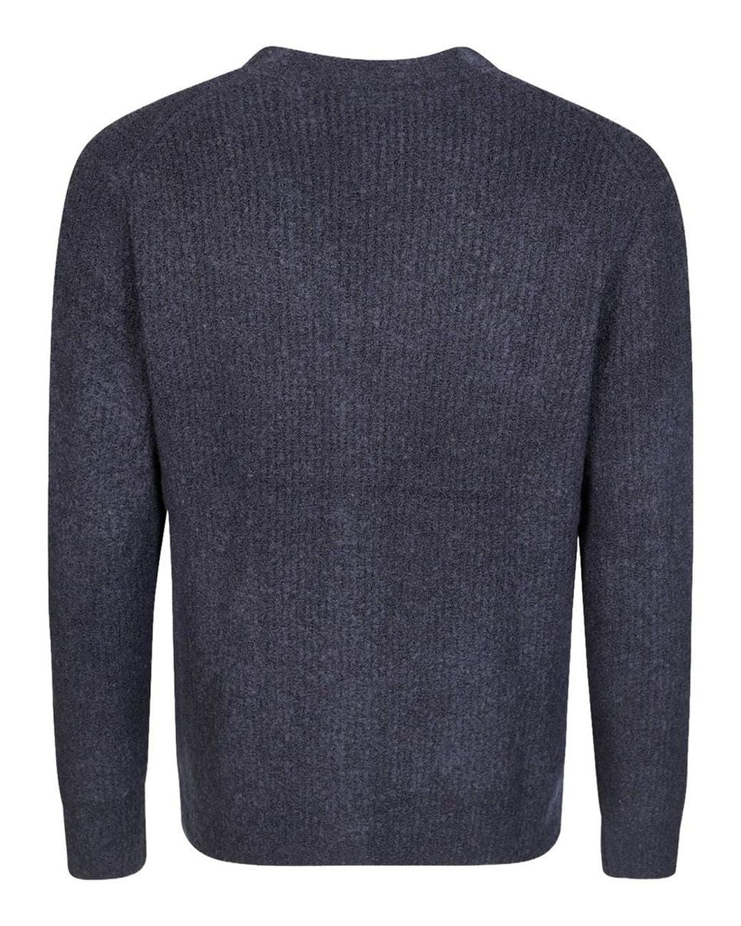 Paolo Pecora Blue Wool Blend Button-Front Cardigan for men