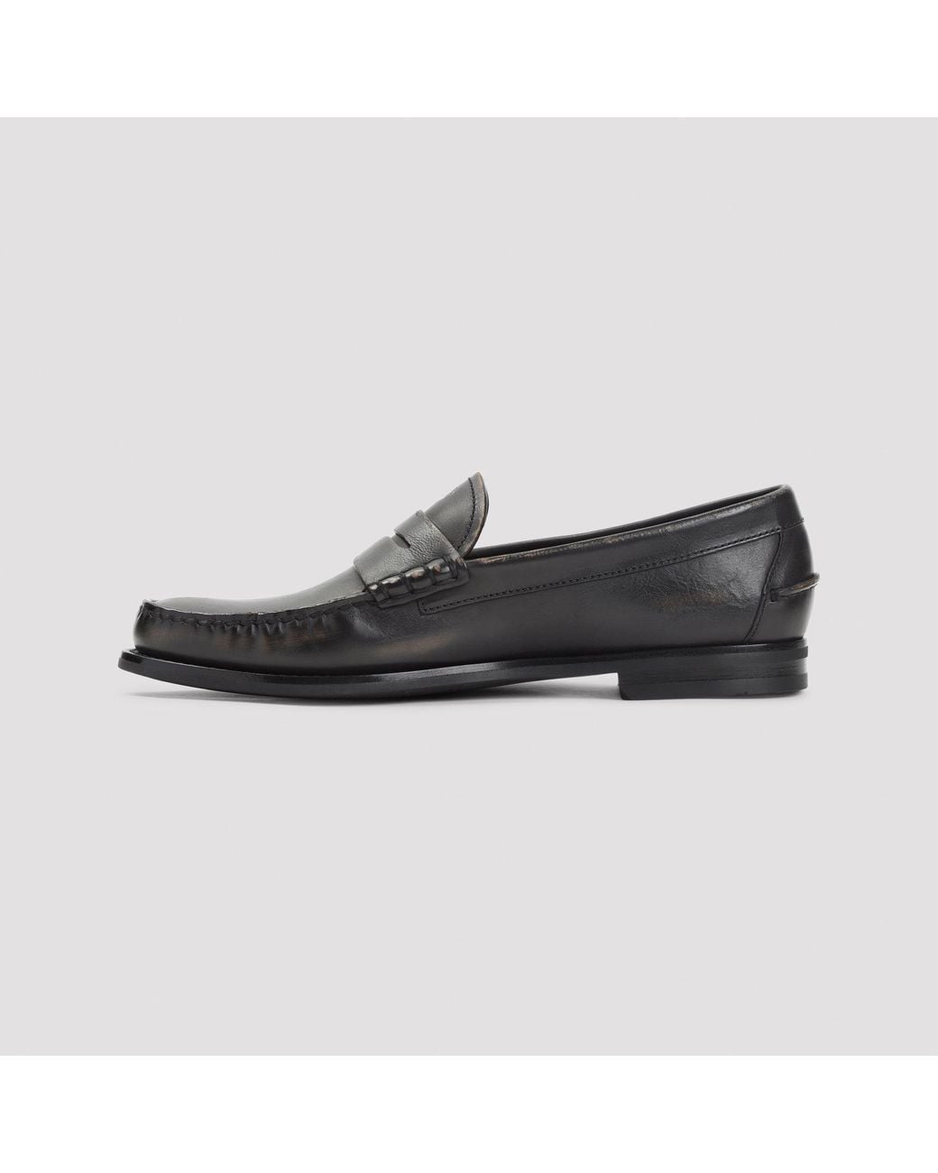 Mocassin Prada en coloris Black