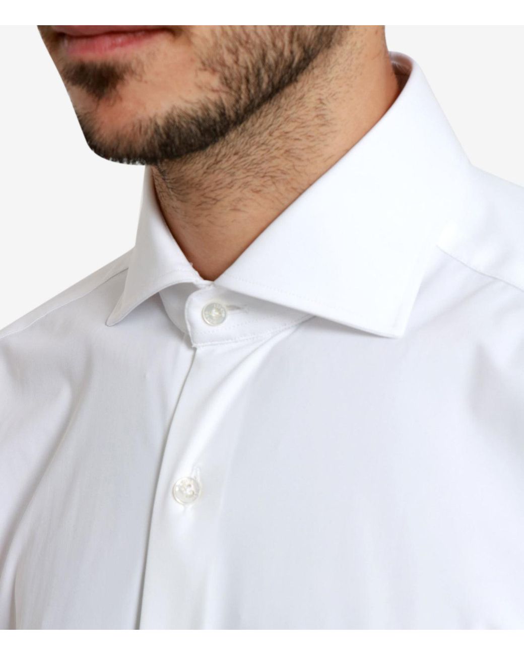 Barba Napoli White Shirts