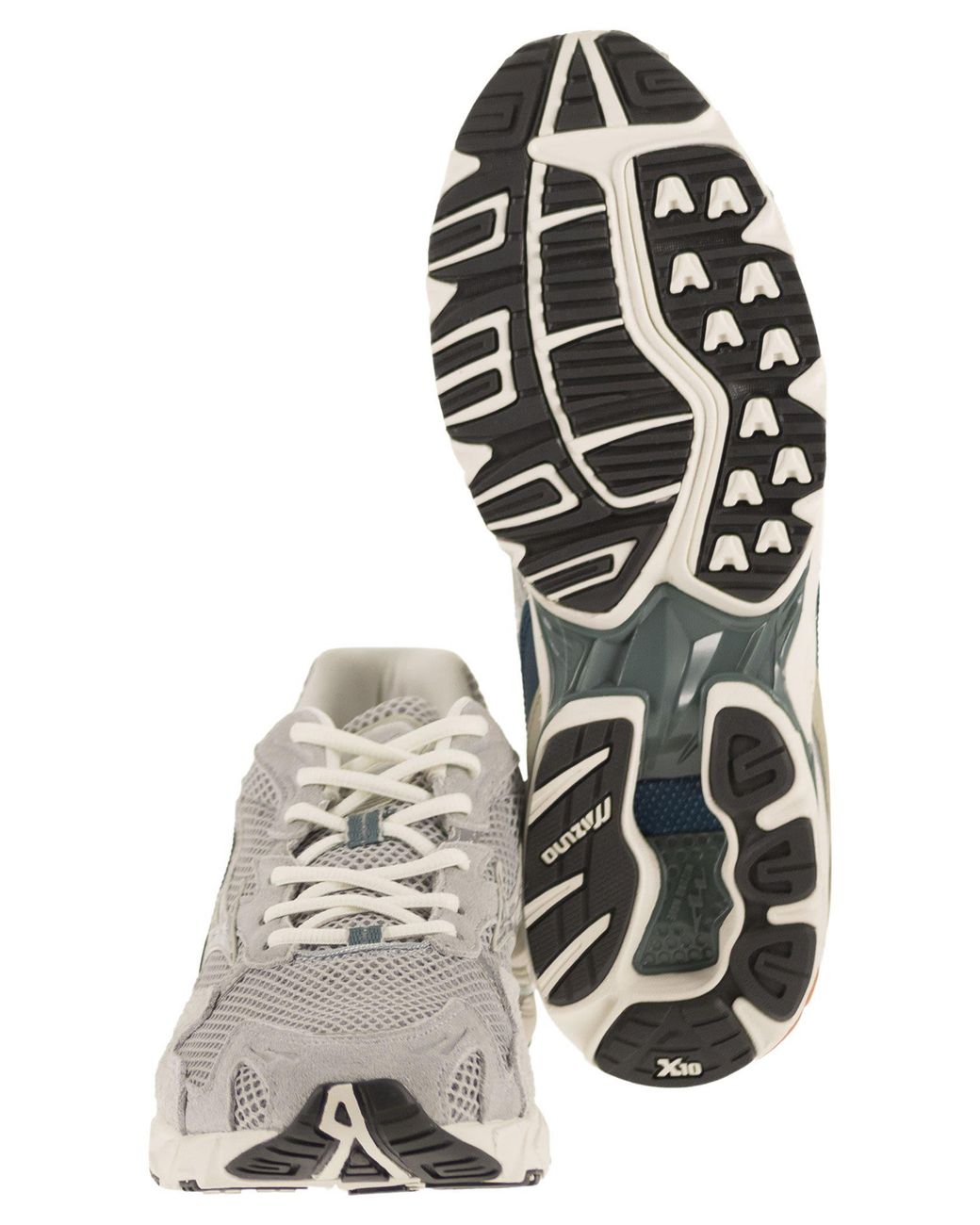 Mizuno White Wave Rider 10 Lifestyle Trainers With Running Dna for men