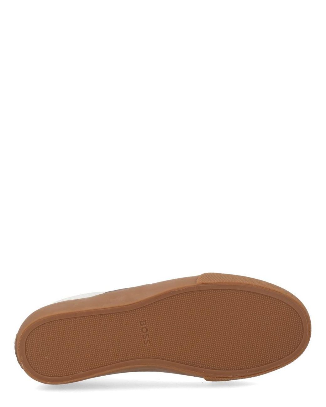 Boss Brown Sneaker With Logo for men