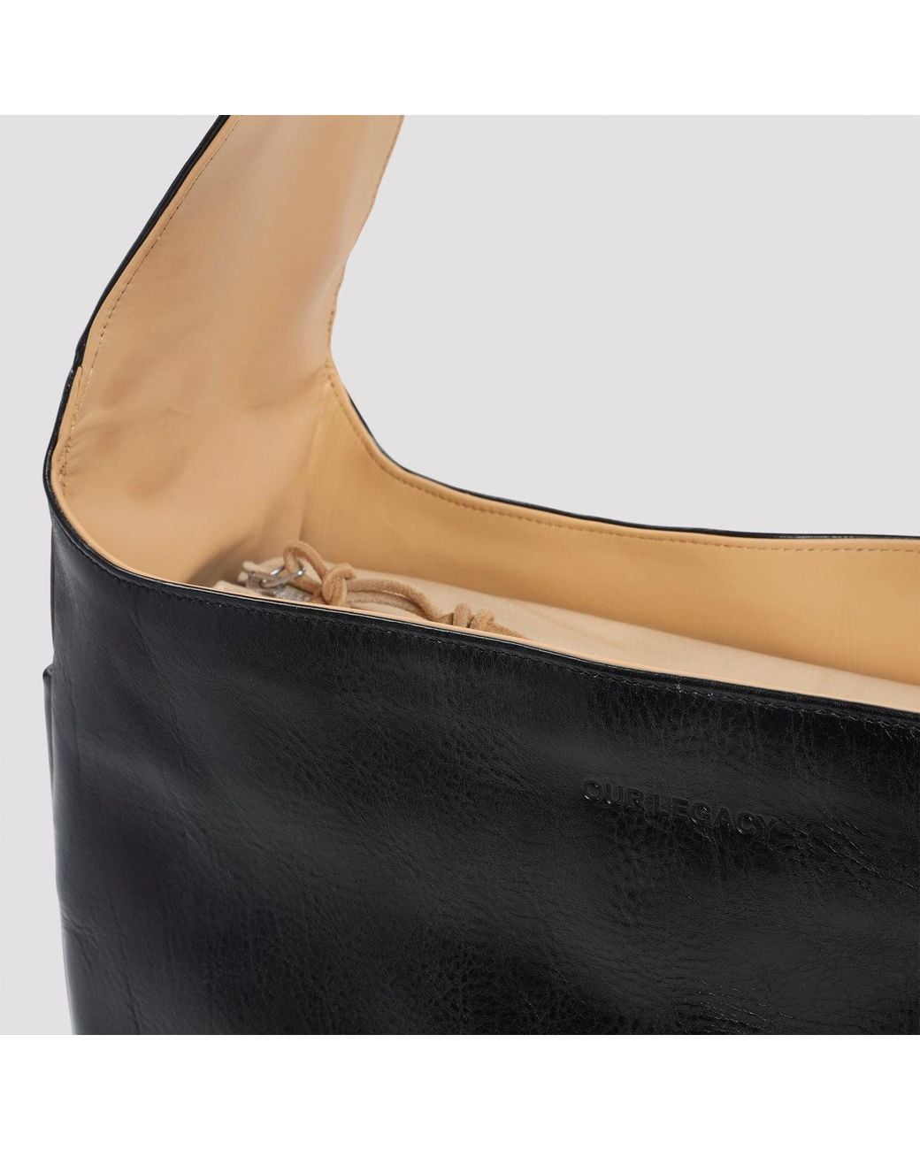 Our Legacy Black Grande Brick Bag