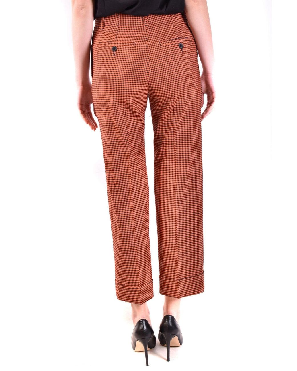 Alberto Biani Red Trousers