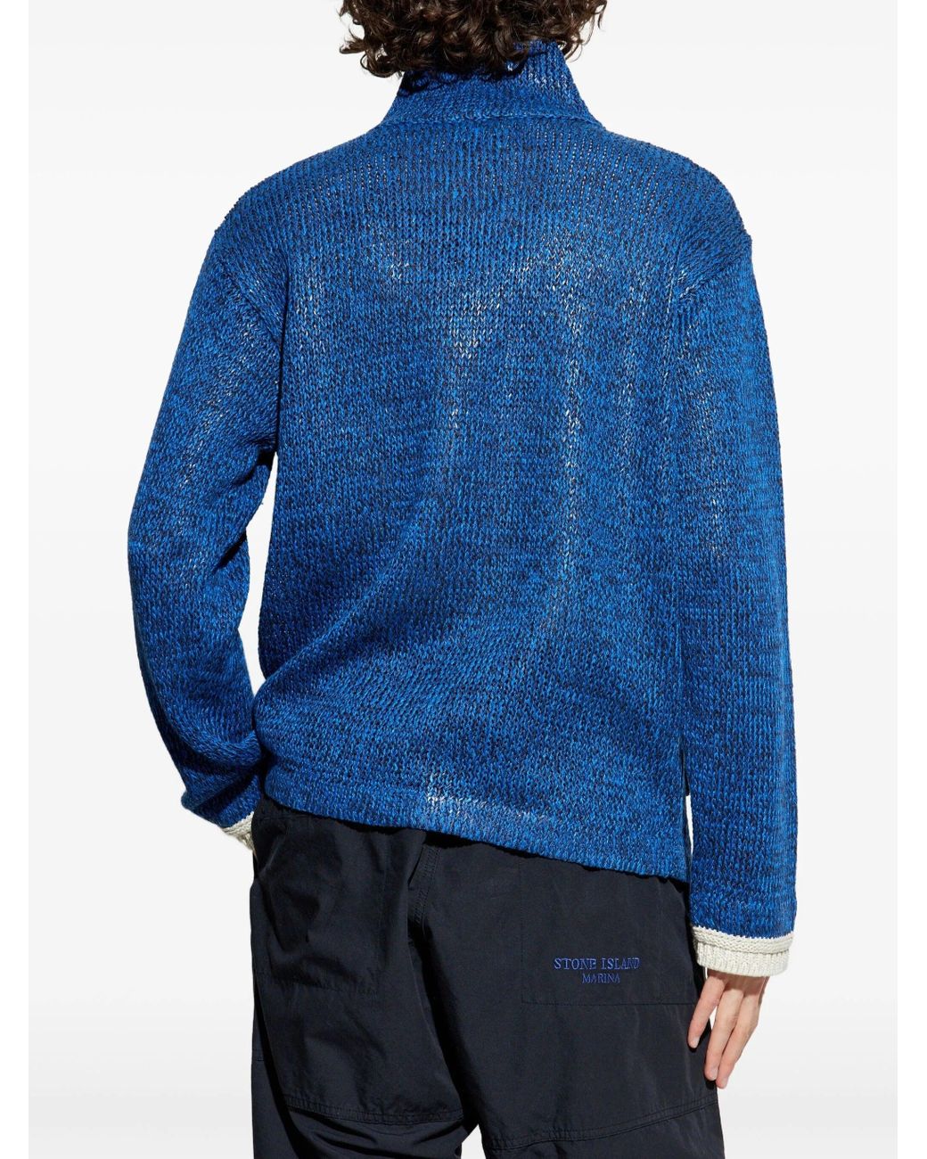 Stone Island Blue Sweater