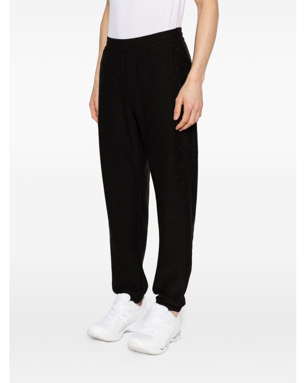 Emporio Armani Black Trousers for men