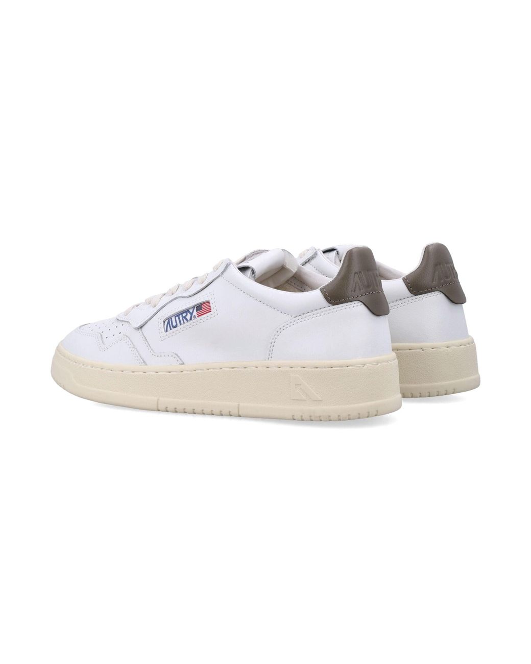Autry White Medalist And Sneakers for men