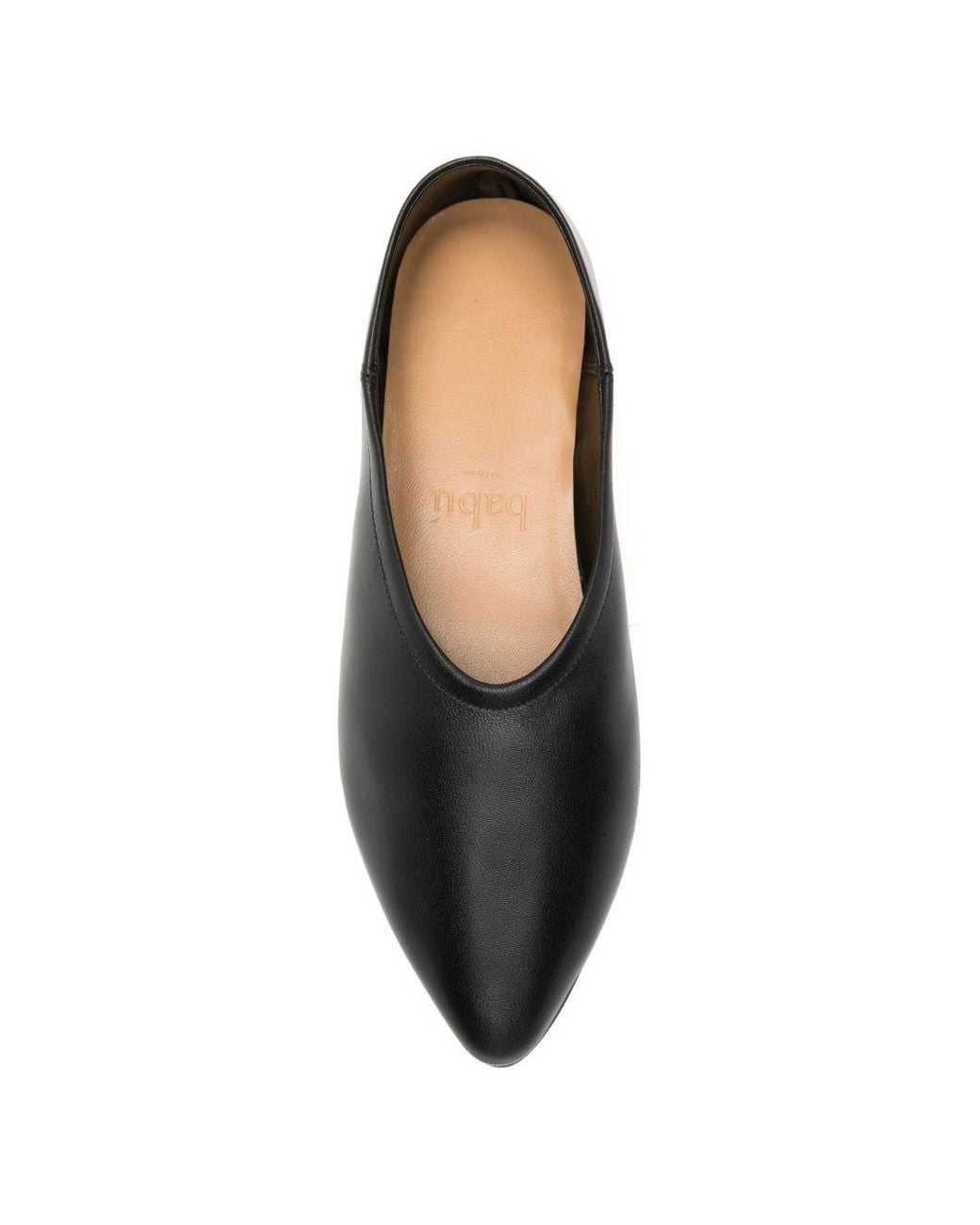 babú Milano Black City Ballet Flats